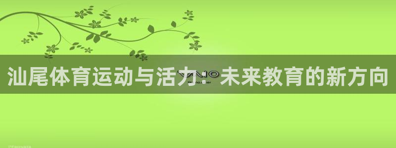 哈哈体育十年：汕尾体育运动与活力：未来教育的新方向